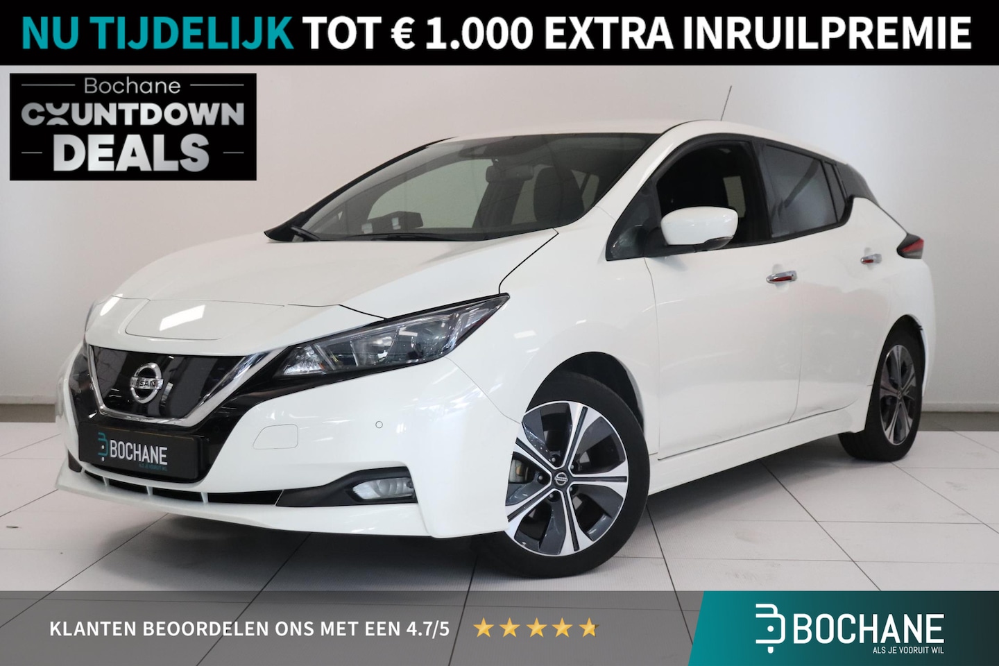 Nissan LEAF - N-Connecta 40 kWh | 360° Camera | Stoelverwarming | Adaptieve cruisecontrol | Climate cont - AutoWereld.nl