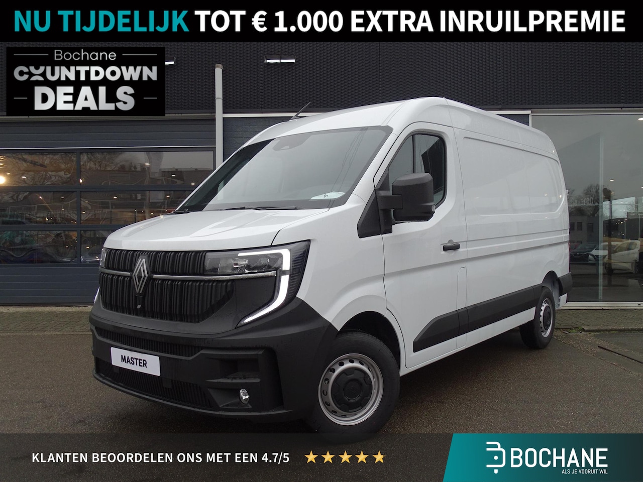 Renault Master - T35 2.0 dCi 130 L2H2 Advance TREKHAAK / DRAADLOZE TELEFOONLADER / APPLE CARPLAY & ANDROID - AutoWereld.nl