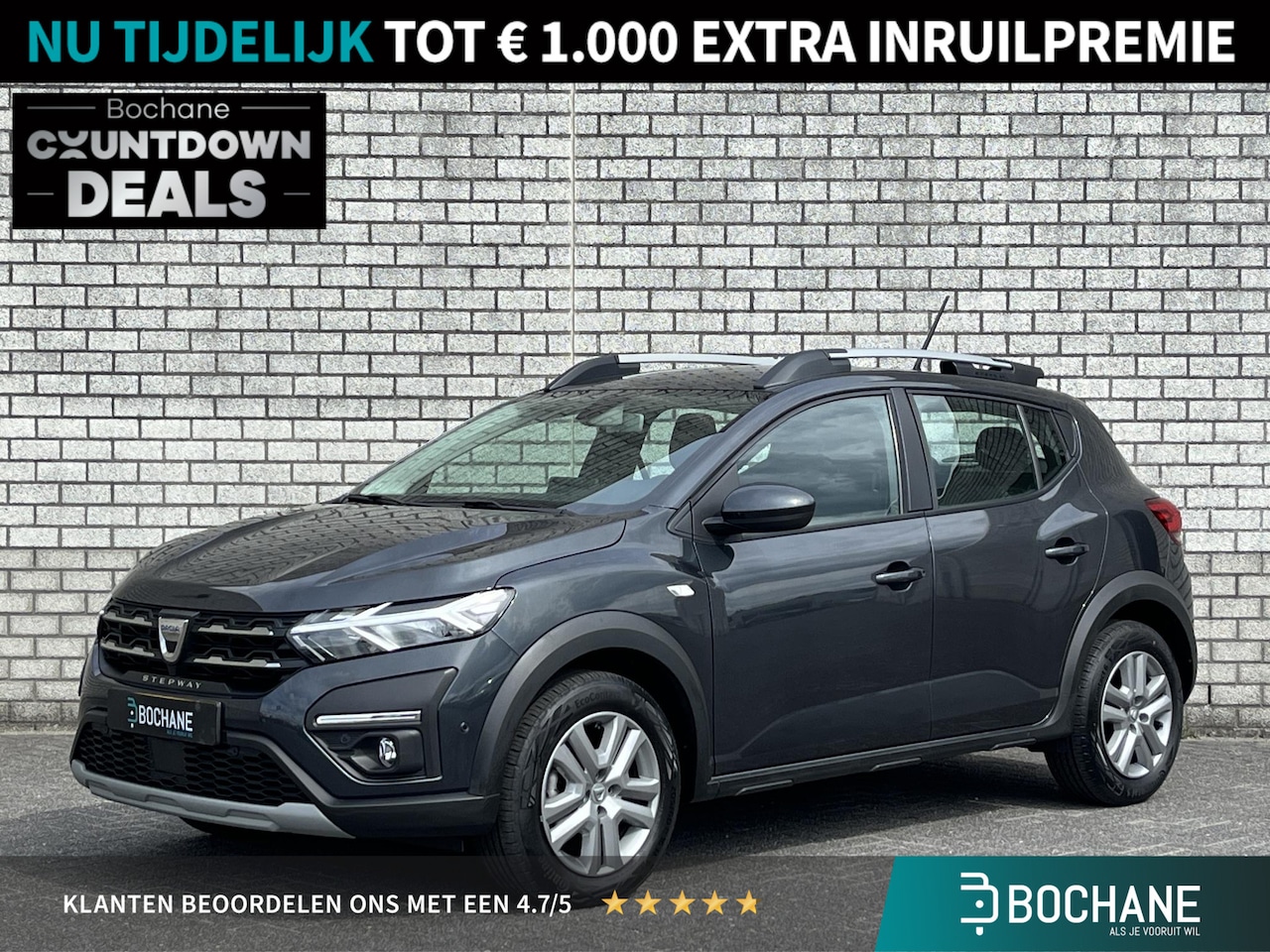 Dacia Sandero Stepway - 1.0 TCe 90 Comfort | Achteruitrijcamera | Apple CarPlay / Android Auto | Parkeersensoren V - AutoWereld.nl