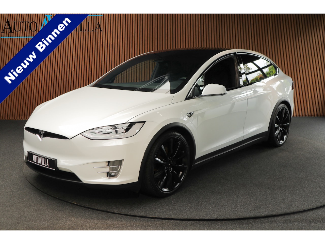 Tesla Model X - Dual Motor AWD 7p. 100 kWh Autopilot Leer Navi ACC 360º Stoelverwarming voor & achter Memo - AutoWereld.nl