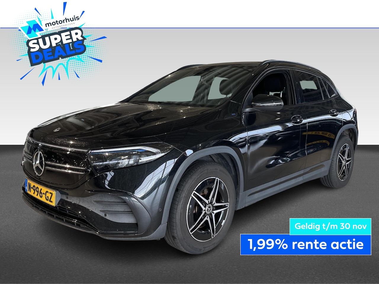 Mercedes-Benz EQA - 250 190pk Business Solution AMG 67 kWh | 1e Eigenaar | Stoelverwarming | Sfeerverlichting - AutoWereld.nl
