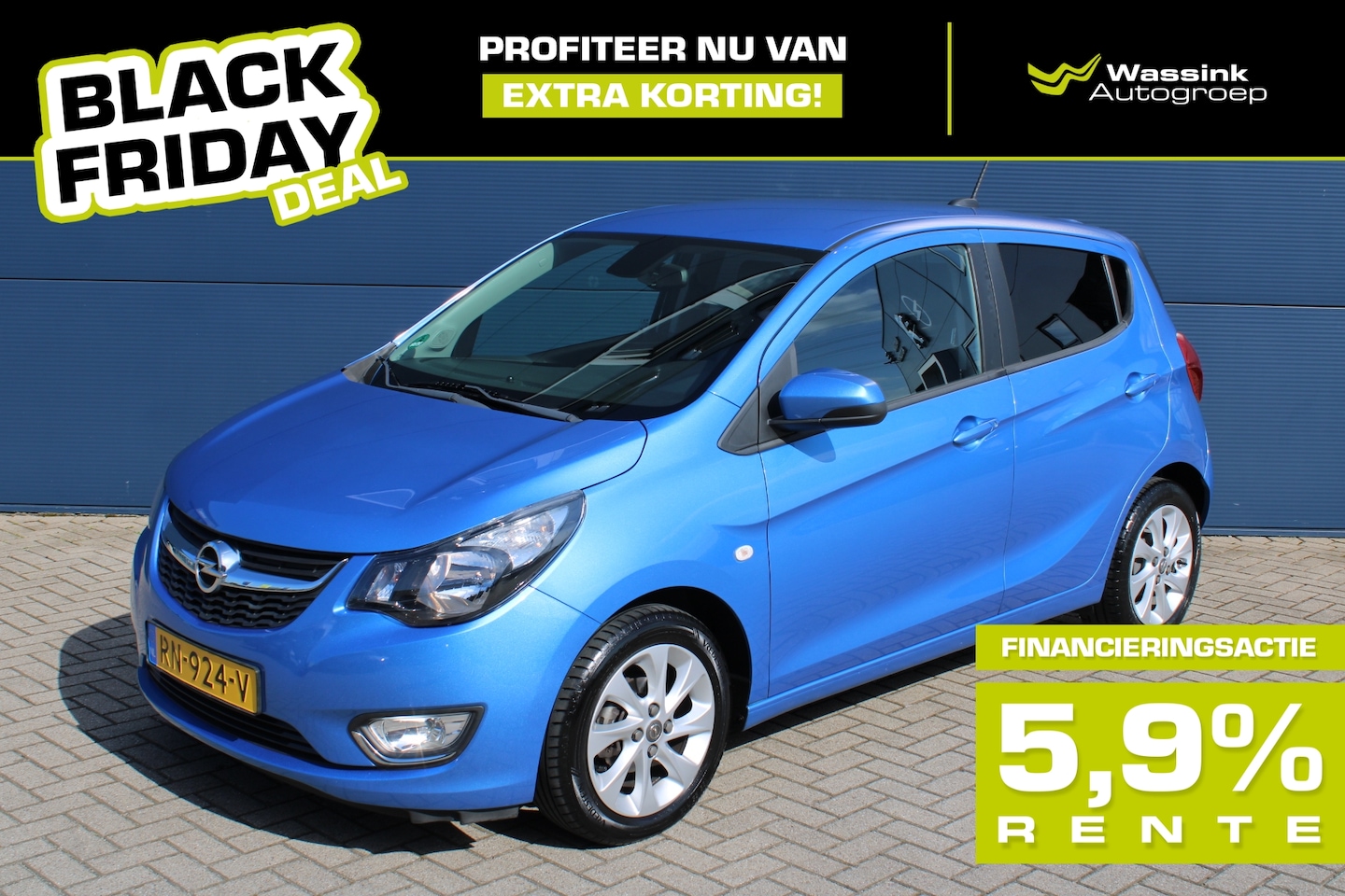 Opel Karl - 1.0 75pk Innovation BLACK FRIDAY DEAL | Climate Control | Parkeersensoren Achter | Cruise - AutoWereld.nl