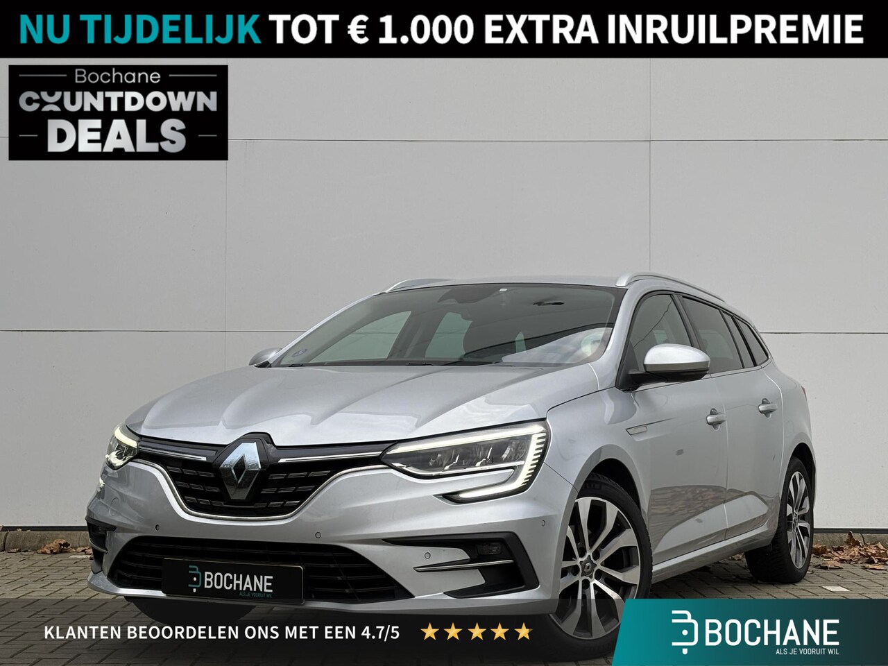 Renault Mégane Estate - 1.3 TCe 140 Techno | Trekhaak | Aanhangwagen geremd 1700kg | - AutoWereld.nl