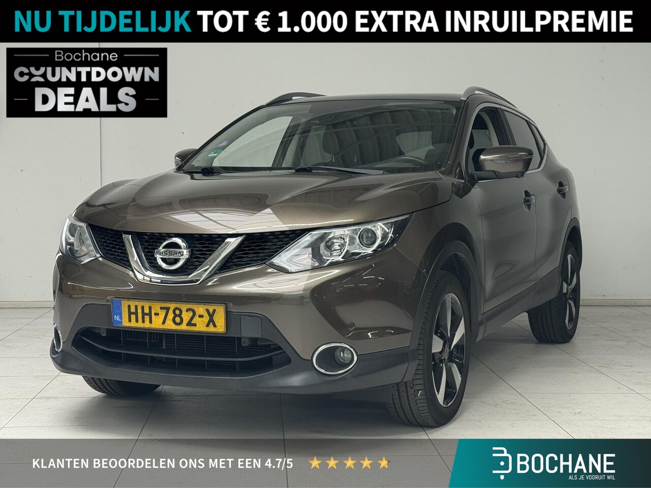 Nissan Qashqai - 1.2 Connect Edition | Navigatie | 360 Camera | Panoramadak | - AutoWereld.nl