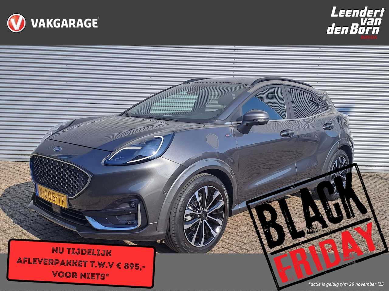 Ford Puma - 1.0 EcoBoost Hybrid ST-Line X Vignale | Leer | Massage Stoelen | verwarmbare voorruit | Na - AutoWereld.nl