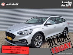 Ford Focus Wagon - 1.0 EcoBoost Active Business | Navi | PDC | Cruise | Trekhaak | ECC | Stoel, Stuur, Voorru