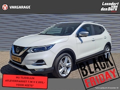 Nissan Qashqai - 1.3 DIG-T 160 PK N-Motion 1500 KG trekgewicht | Panoramadak | Stoel Verwarming | Navigatie