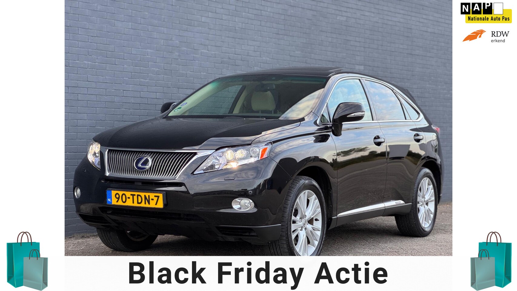 Lexus RX 450h - 4WD High Edition/schuifdak/aut/leder/xenon/ - AutoWereld.nl