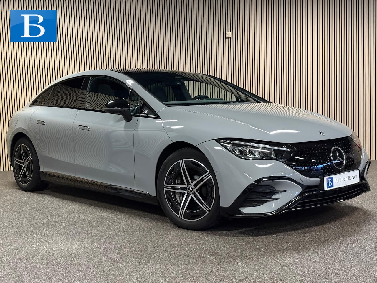 Mercedes-Benz EQE - 300 AMG Styling 89 kWh-PANORAMA-NIGHT-MEMORY-ACC-CAMERA-ZEER COMPLEET - AutoWereld.nl