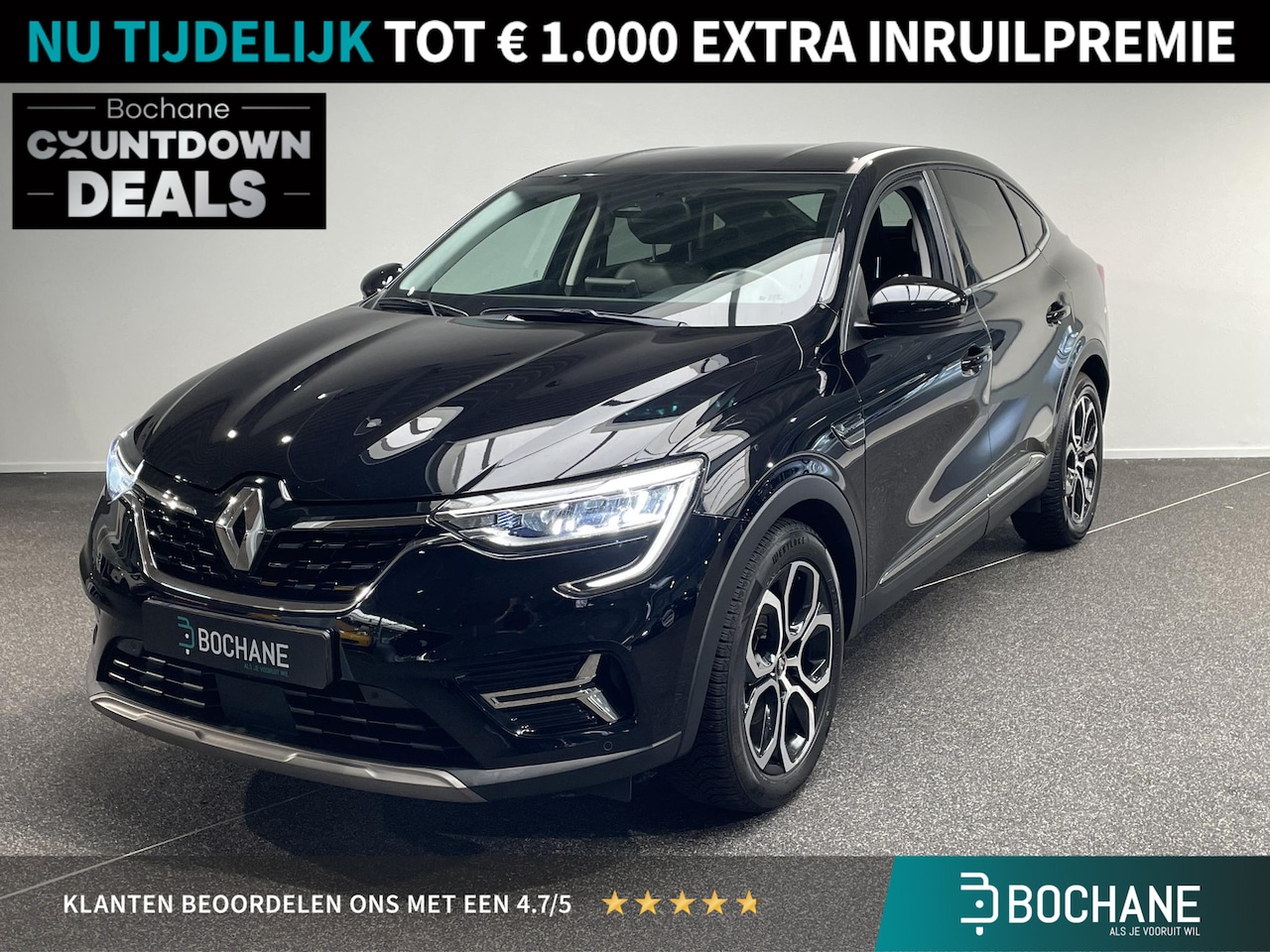 Renault Arkana - 1.6 E-Tech Hybrid 145 Intens Climate controle | Full Map Navigate | Carplay/ Android auto - AutoWereld.nl