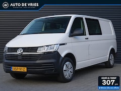 Volkswagen Transporter - 2.0 TDI L2H1 Dubbel Cabine Business | Airco | Carplay | Trekhaak
