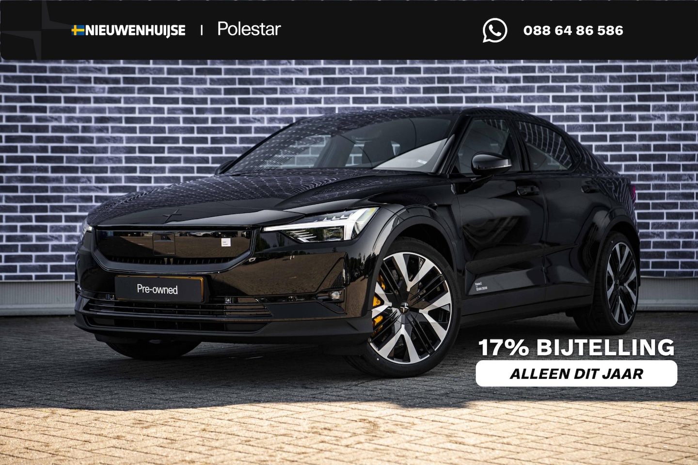 Polestar 2 - Long Range Dual Motor AWD 82 kWh Performance | Pilot pack | Plus pack | 20" velgen | Panor - AutoWereld.nl
