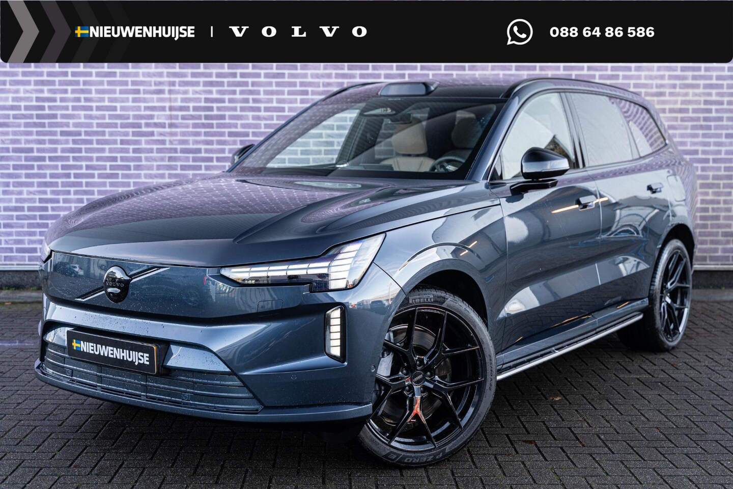 Volvo EX90 - Twin Motor Ultra 7p. 111 kWh | Bowers en Wilkins Audio | Luchtvering | 7-zits | 360 camera - AutoWereld.nl