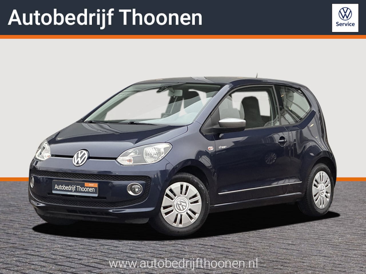 Volkswagen Up! - 1.0 cheer up! BlueMotion | Cruise control | Airco | - AutoWereld.nl