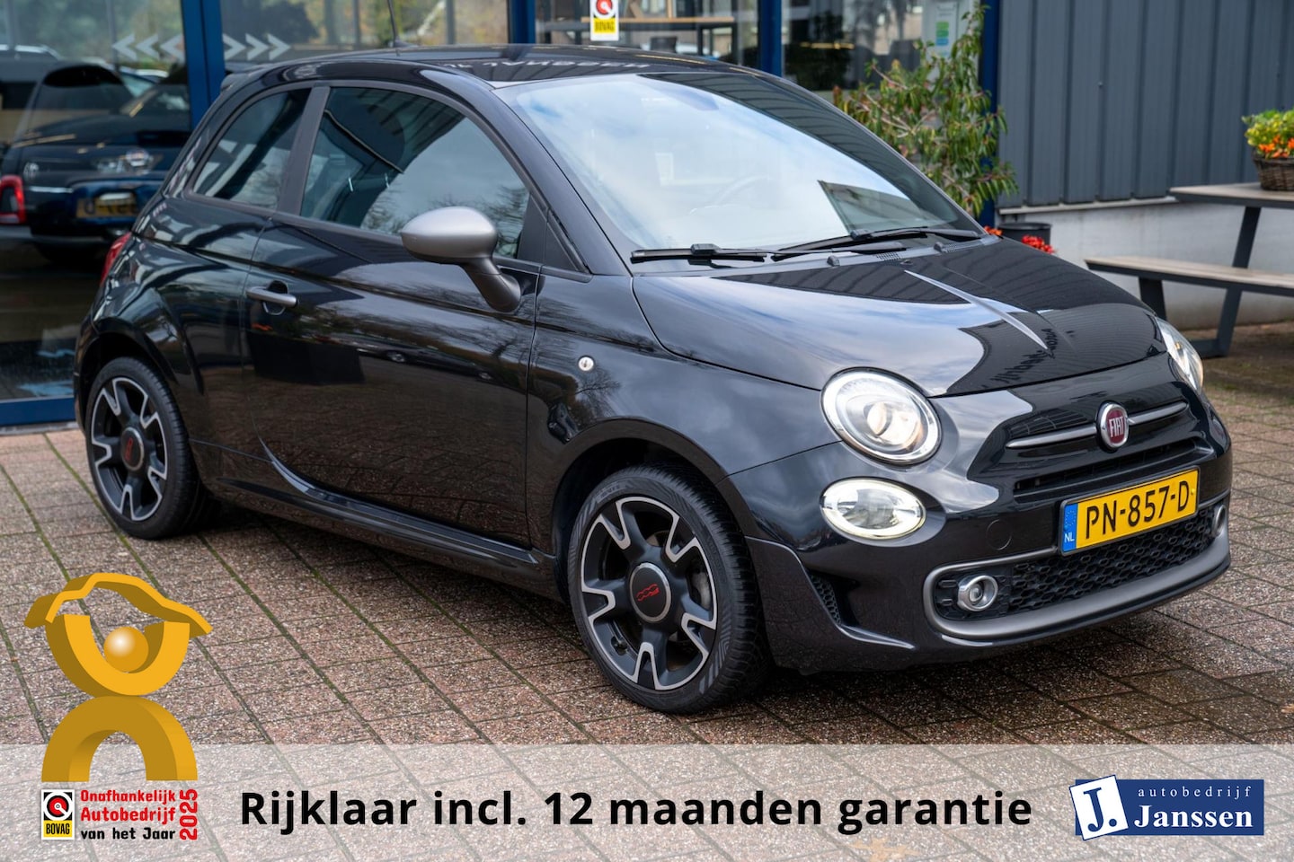 Fiat 500 - 0.9 TwinAir Turbo Sport | Prijs rijklaar incl. 12 mnd garantie | Navi DAB+ Bluetooth - AutoWereld.nl
