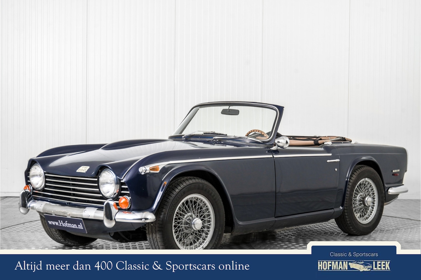 Triumph TR5 - TR250 overdrive spaakwielen - AutoWereld.nl