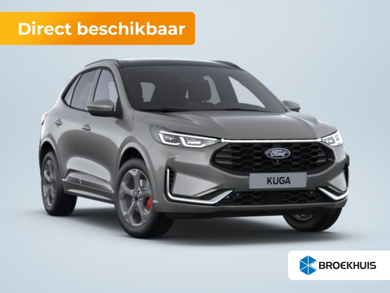 Ford Kuga - 2.5 PHEV ST-Line X | Adaptieve LED matrix verlichting | Airco (automatisch) | Audio instal - AutoWereld.nl