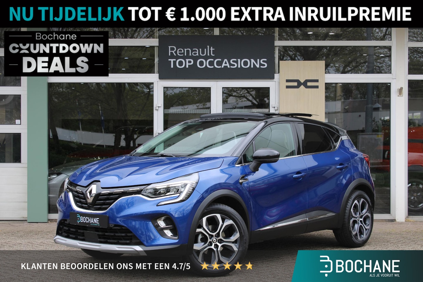 Renault Captur - 1.0 TCe 90 techno | Panoramadak | Bose | Winter Pack | 18 Inch | - AutoWereld.nl