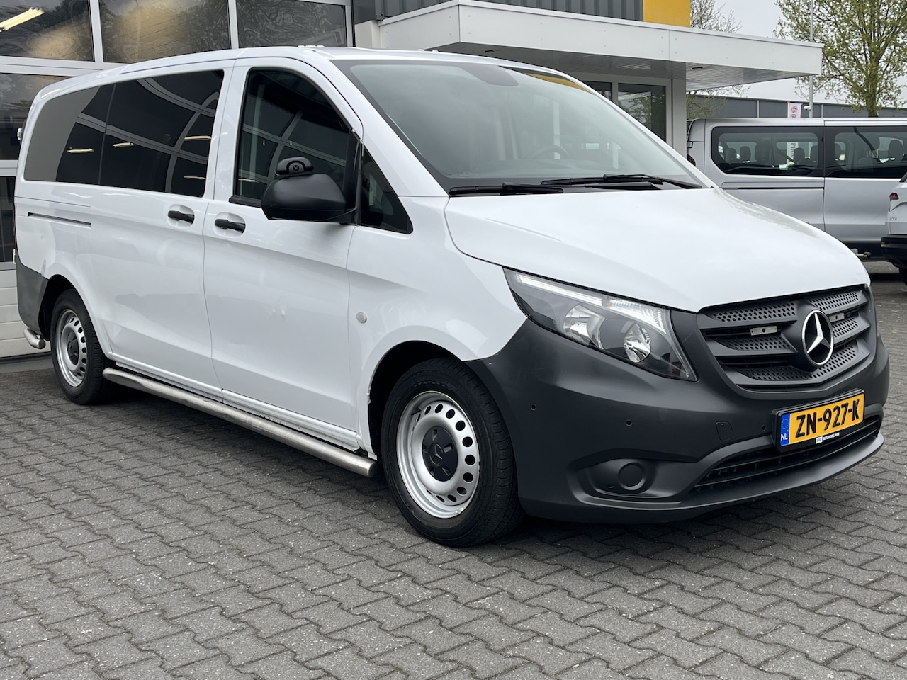 Mercedes-Benz Vito Tourer - 116 BlueTEC Pro Lang Airco Cruise control PDC Euro 6  geschikt voor Taxi Groeps vervoer Pe - AutoWereld.nl