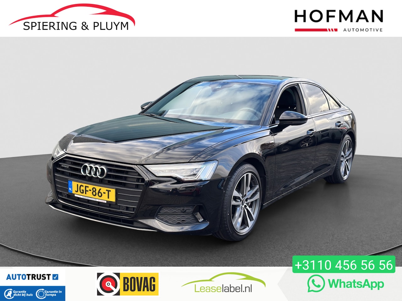 Audi A6 Limousine - 50 TFSI e quattro S edition | B&O | Matrix | Luchtvering | 360 camera - AutoWereld.nl