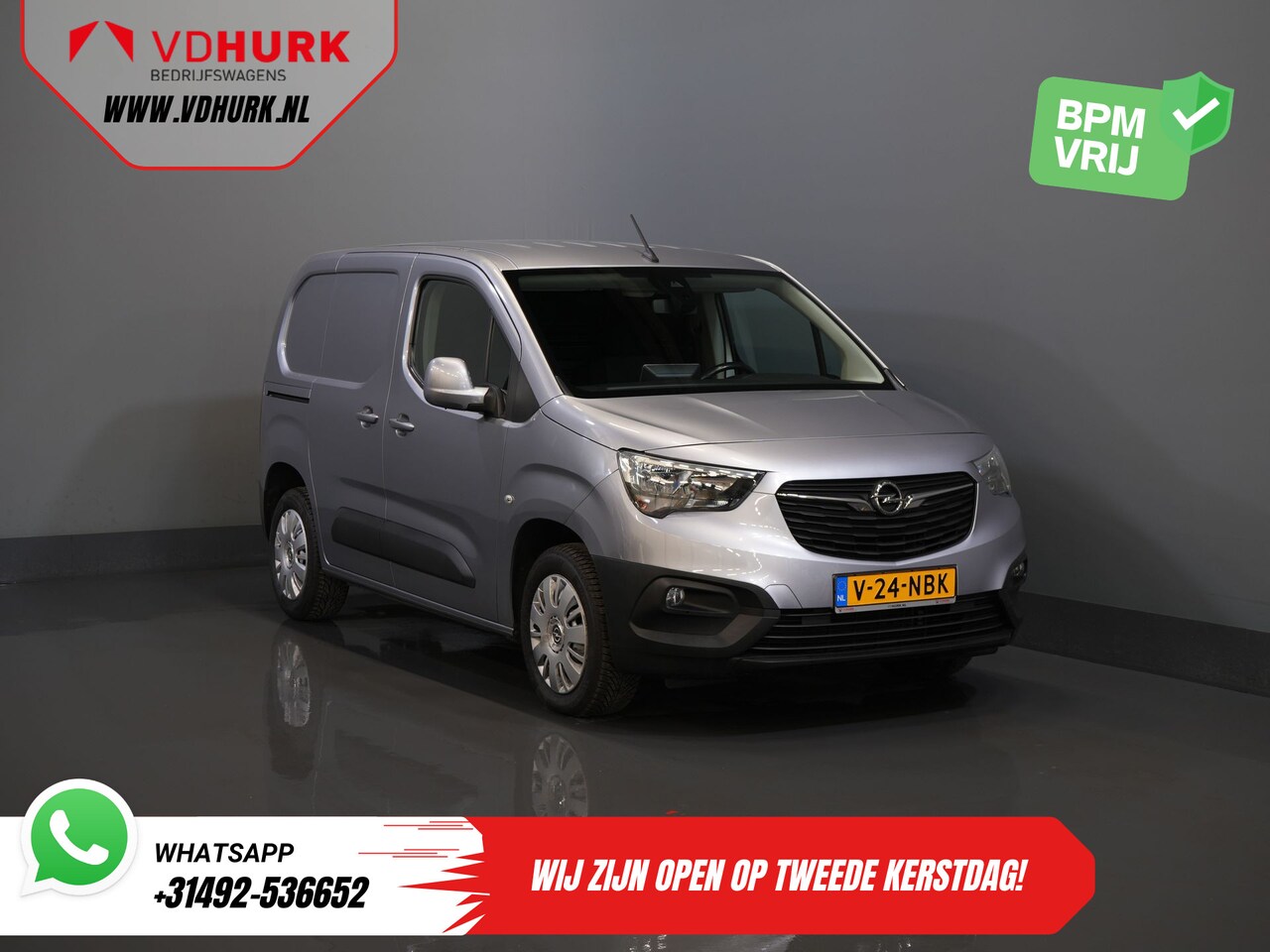 Opel Combo - 1.2 Turbo 130 pk Aut. BENZINE BPM VRIJ! Keyless/ Carplay/ PDC/ Cruise/ Trekhaak/ Airco - AutoWereld.nl
