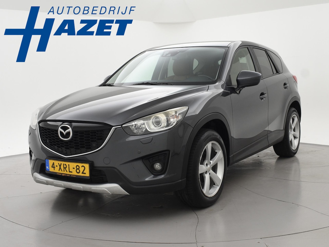 Mazda CX-5 - 2.2D 150 PK AUT. + LEDER | TREKHAAK | NAVIGATIE | ROETFILTER STORING - AutoWereld.nl