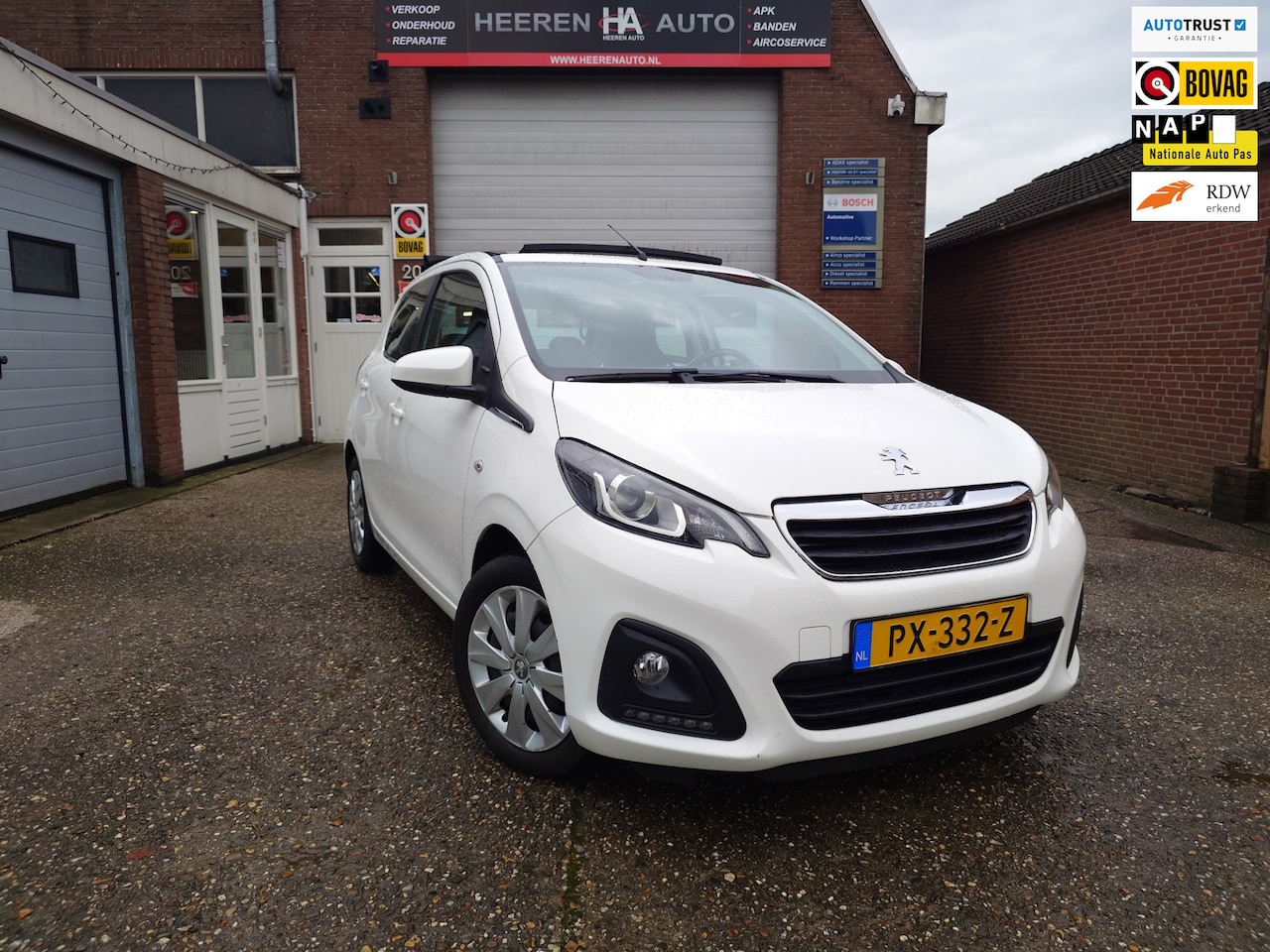 Peugeot 108 - 1.0 e-VTi Active TOP! 1.0 e-VTi Active TOP!, Airco, Automaat, Onderhoud compleet - AutoWereld.nl