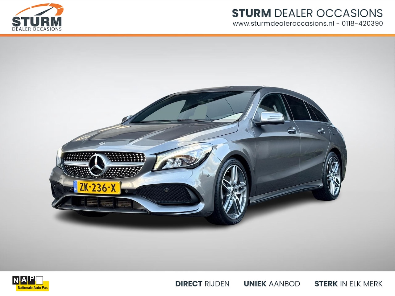 Mercedes-Benz CLA-klasse Shooting Brake - 180 AMG-Line Automaat, NL-Auto! - AutoWereld.nl