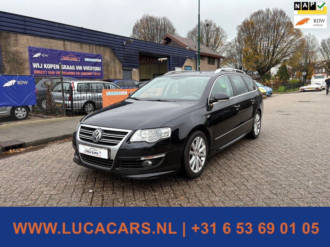 Volkswagen Passat Variant - 2.0 TFSI Highline 200PK 2X SLEUTEL + BOEKJES - AutoWereld.nl