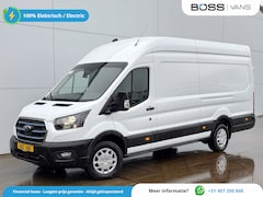 Ford E-Transit - 184PK 75kWh 390 Elektrisch 75kWh 334km WLTP BEV Snelladen L4H3 Climate Control Carplay 360