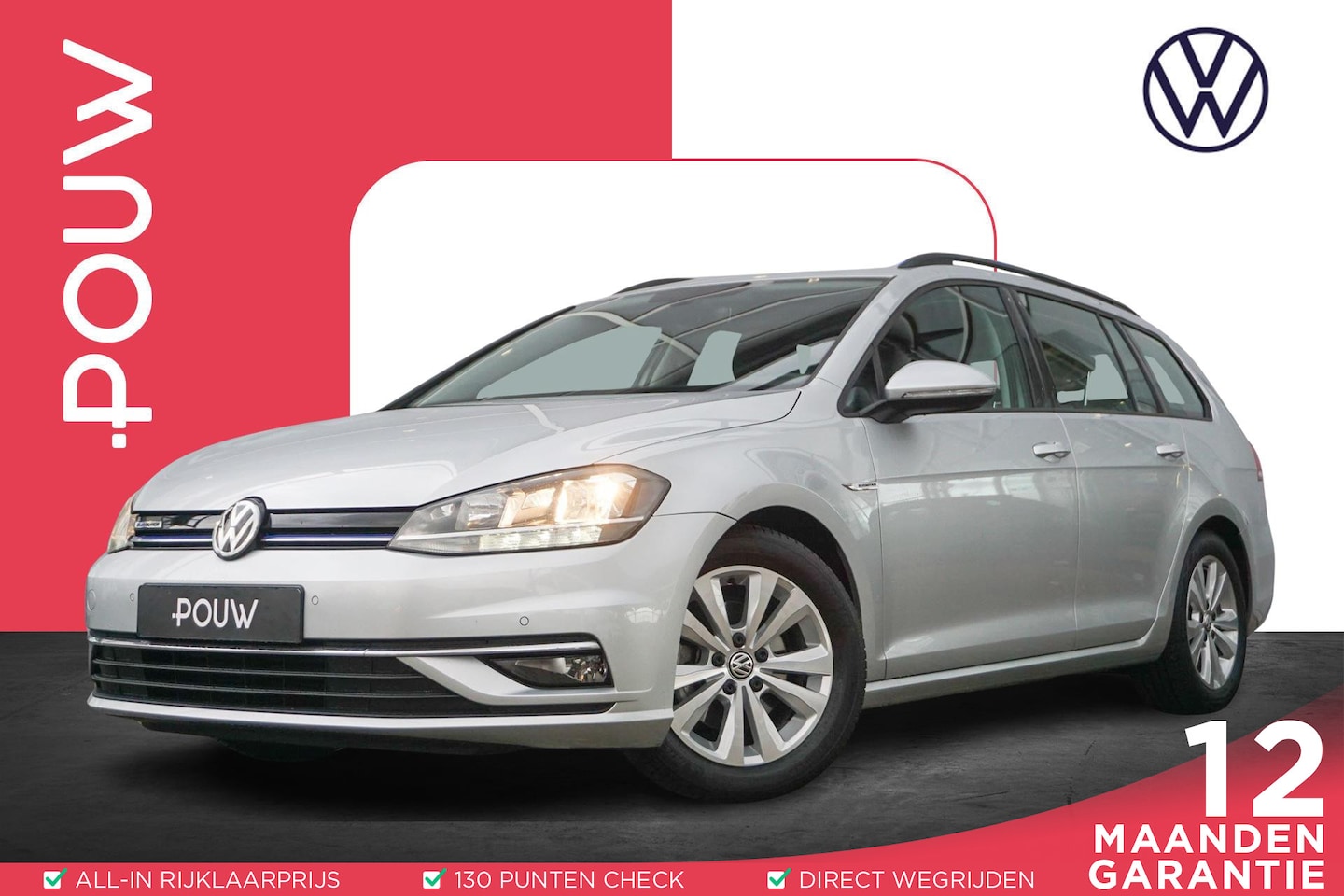 Volkswagen Golf Variant - 1.5 TSI 130pk Comfortline | Navigatie | Parkeersensoren | Adaptive Cruise - AutoWereld.nl