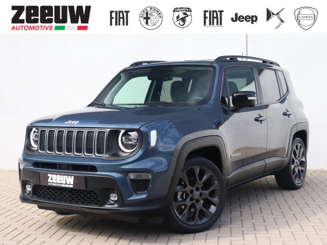 Jeep Renegade - 1.5T e-Hybrid S | Leder | Navi | Carplay | LED | 19" - AutoWereld.nl