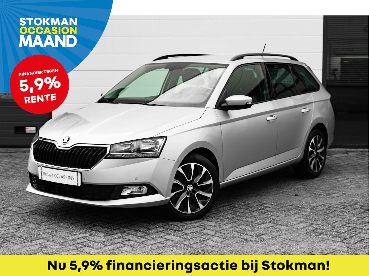 Skoda Fabia Combi - 1.0 TSI 96 PK Business Edition | airco | LM Velgen | parkeersensoren achter | | incl. Bova - AutoWereld.nl
