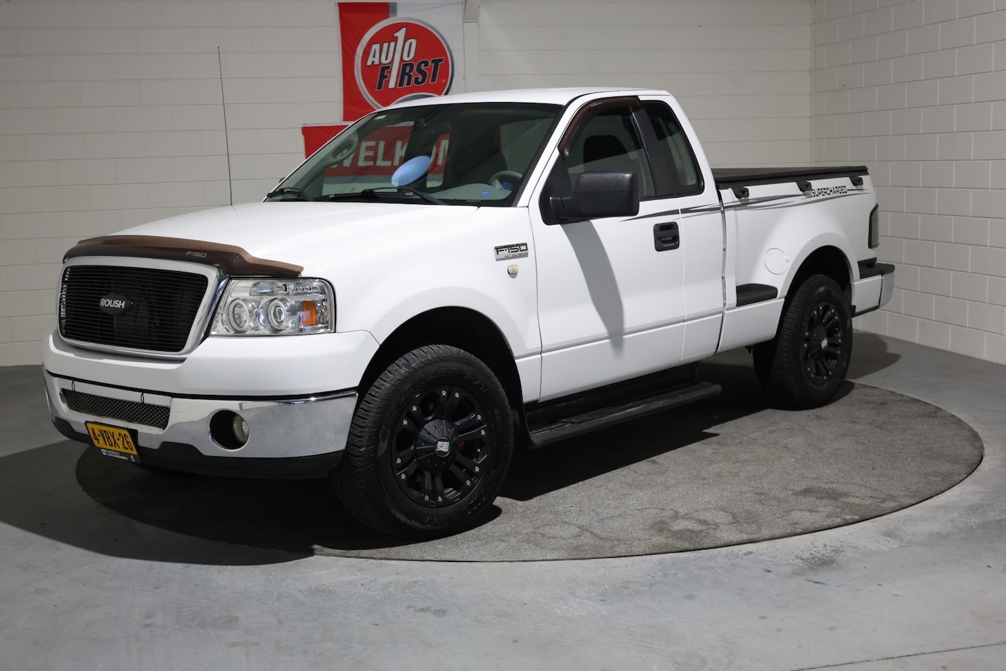 Ford F150 - ROUSH Supercharged Shortbed, Uniek, 450 pk, 2e eigenaar, Youngtimer, Airco, LPG, 18 inch, - AutoWereld.nl