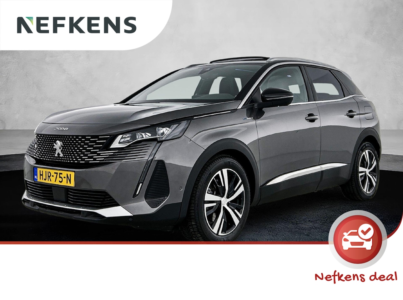 Peugeot 3008 - SUV GT 1.6 HYbrid4 300pk Automaat | Navigatie | Schuif-/kanteldak | Achteruitrijcamera | C - AutoWereld.nl