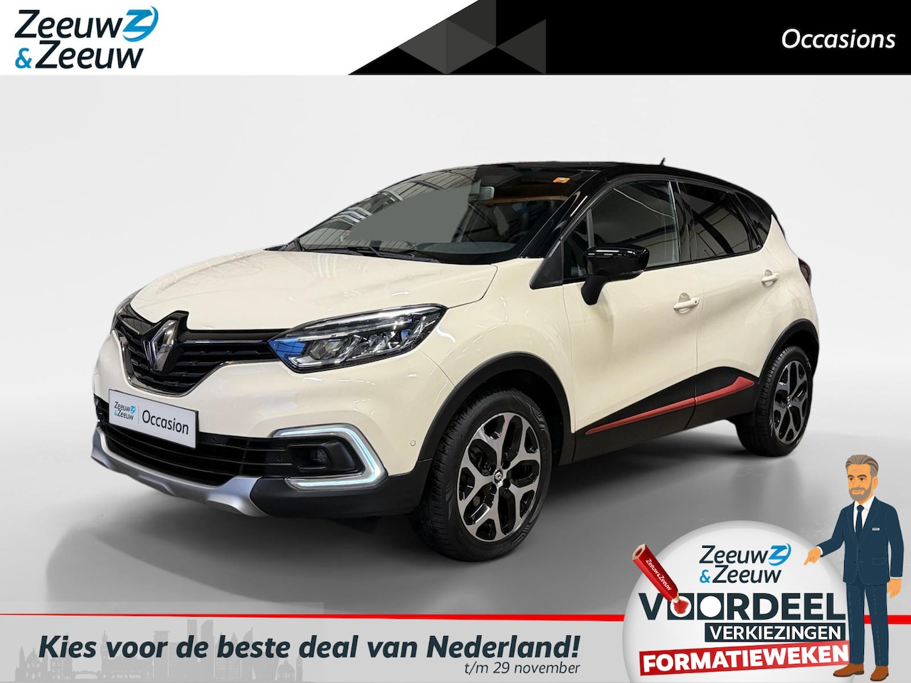 Renault Captur - 0.9 TCe Intens | Camera | Navigatie | Dodehoek Detectie | Cruise Control | Climate Control - AutoWereld.nl