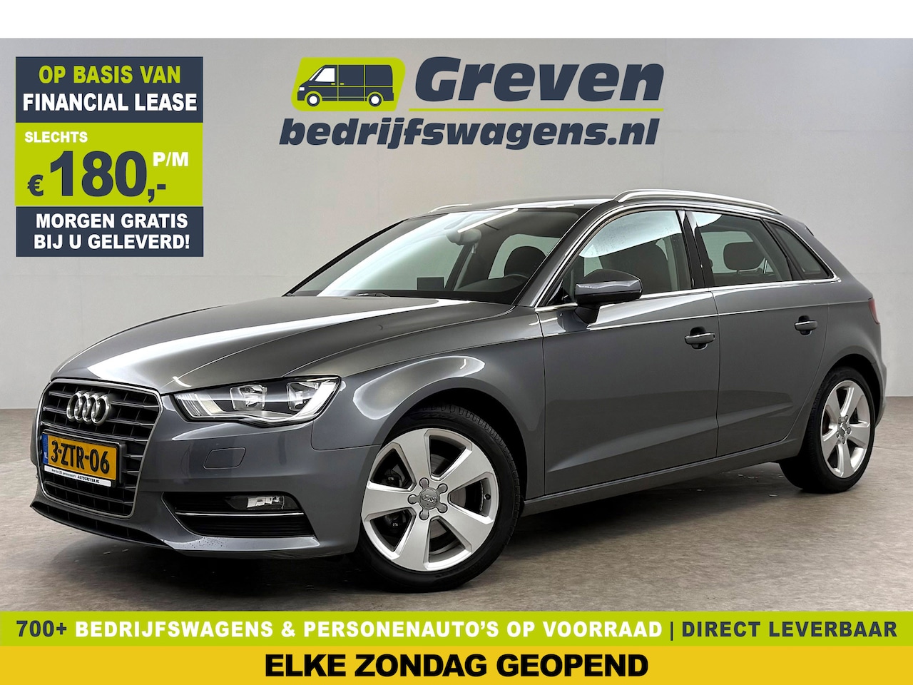 Audi A3 Sportback - 1.4 TFSI 150PK Pro Line | Airco | Cruise | Navi | Parkeersens. | NAP - AutoWereld.nl