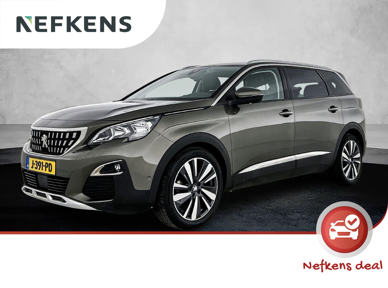 Peugeot 5008 - SUV Allure 130pk | 7 Zitplaatsen | Navigatie | Achteruitrijcamera | Handsfree Achterklep | - AutoWereld.nl