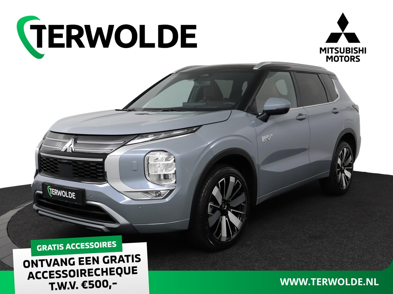 Mitsubishi Outlander - 2.4 PHEV Instyle+ | € 6.000 Korting! | Adaptive Cruise Control | Around View Monitor | Bek - AutoWereld.nl