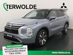 Mitsubishi Outlander - 2.4 PHEV Instyle+ | €6.000 korting + €500 accessoire korting | Bruin leder interieur + zwa