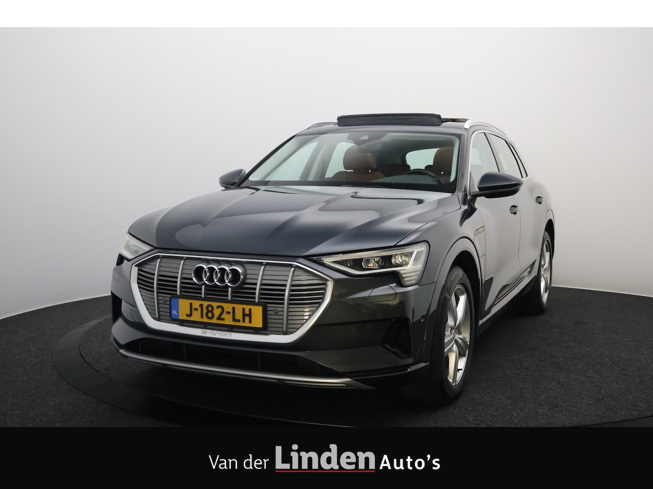 Audi e-tron - 50 quattro Business edition Plus 71 kWh SOH 93.3% | Luchtvering | Panoramadak | Leer | Nav - AutoWereld.nl