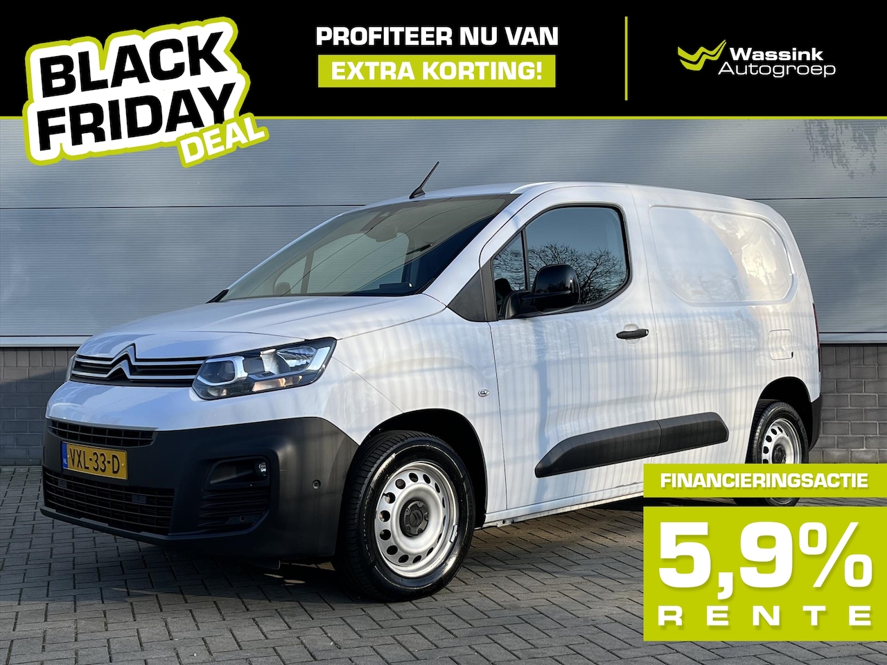 Citroën Berlingo - Van GB 1.5 BlueHDi 130pk EAT8 L1 Automaat | Cruise Control | Sensoren Voor + Achter | Came - AutoWereld.nl