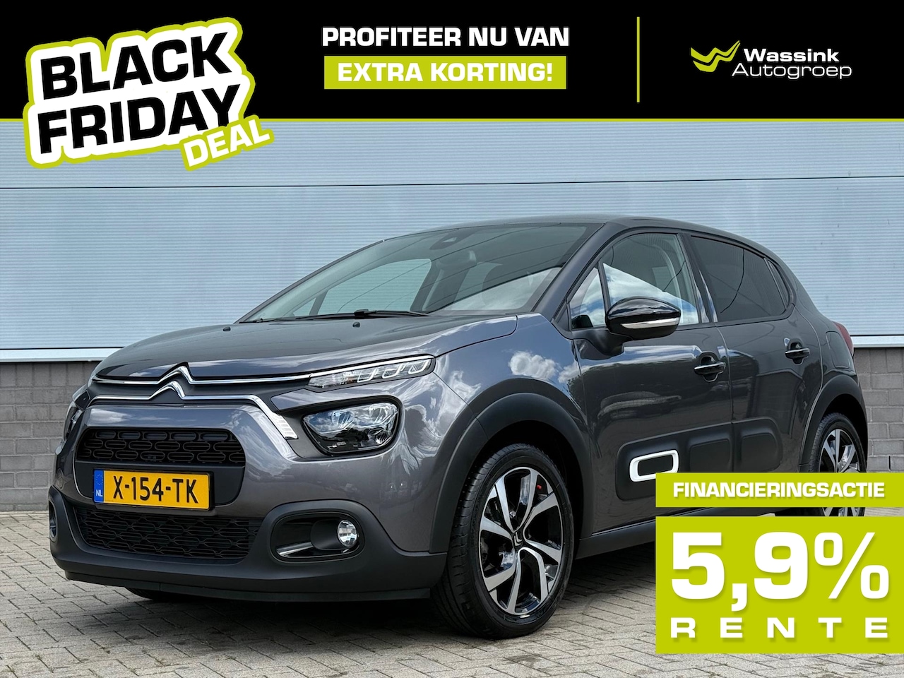 Citroën C3 - BLACK FRIDAY DEAL | Max 1.2 83pk | Navigatie | Parkeercamera | Climate control | Cruise co - AutoWereld.nl