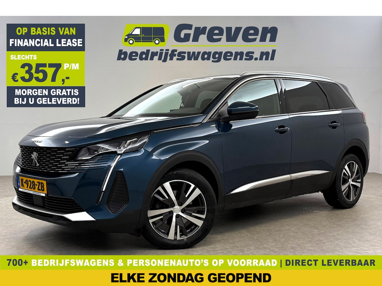 Peugeot 5008 - 1.2 PureTech | 7p | Sfeer | Virtual | 360° | Carplay | Cruise | Navi | Keyless | NAP - AutoWereld.nl