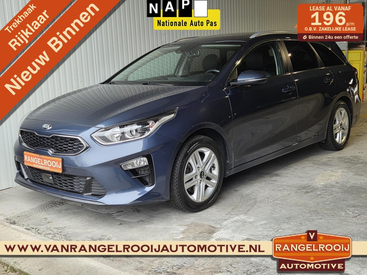 Kia Cee'd Sportswagon - Ceed 1.0 T-GDi DynamicPlusLine, trekh., stoel + stuurverw., clima, cruise - AutoWereld.nl