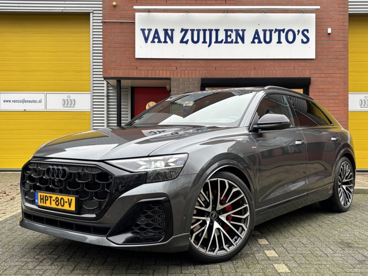 Audi Q8 - 60 TFSIe Competition 23" 4W Massage OLED Trekhaak Head-Up - AutoWereld.nl