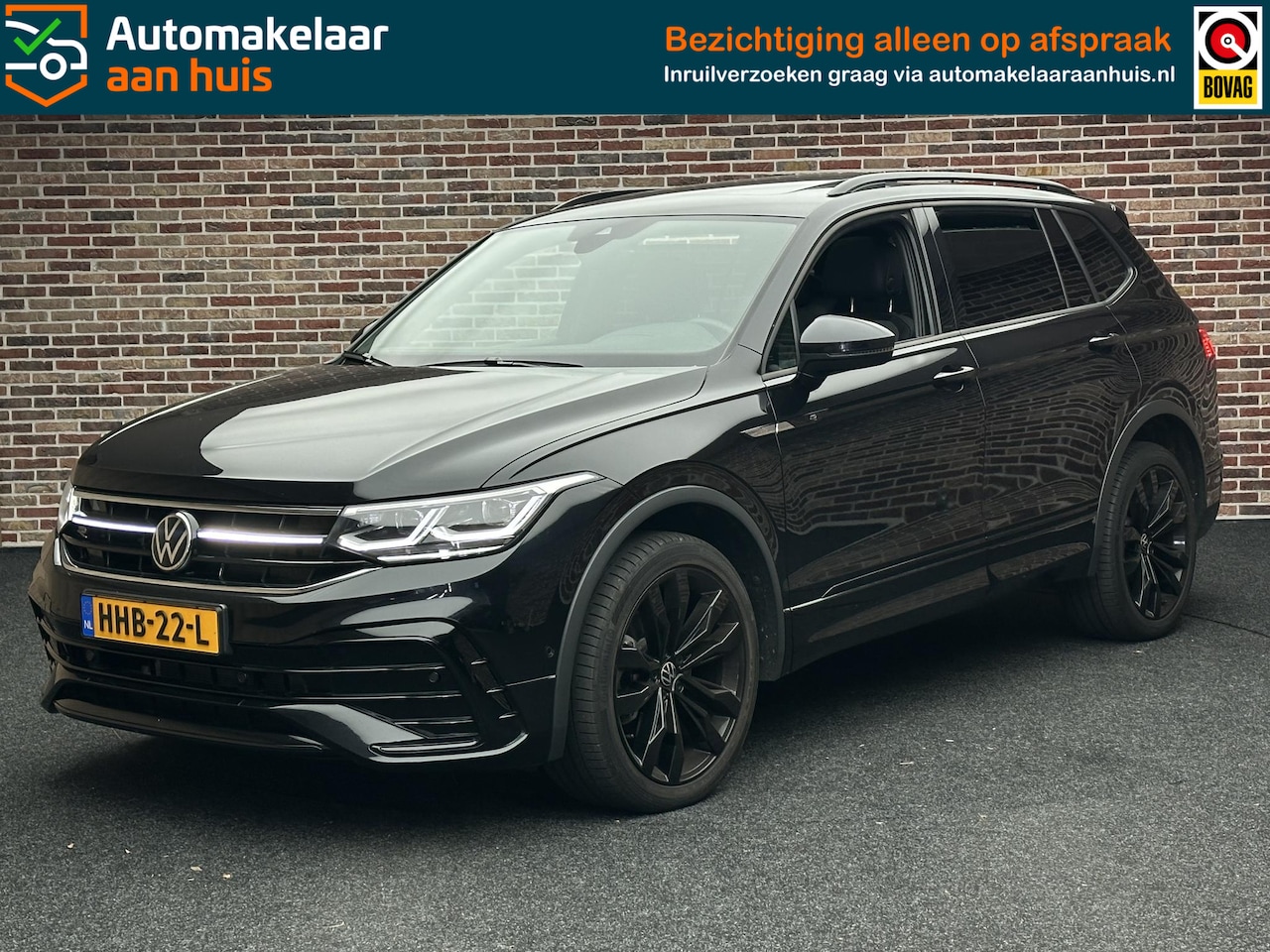 Volkswagen Tiguan Allspace - 2.0 TSI 4Motion R Line Allspace Panorama IQ Headup Trekhaak 7P - AutoWereld.nl
