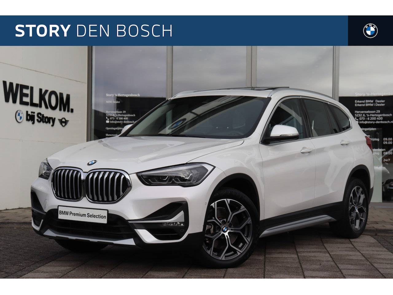 BMW X1 - sDrive20i xLine High Executive Automaat Panoramadak / Trekhaak / Memory Seats / Head Up Di - AutoWereld.nl