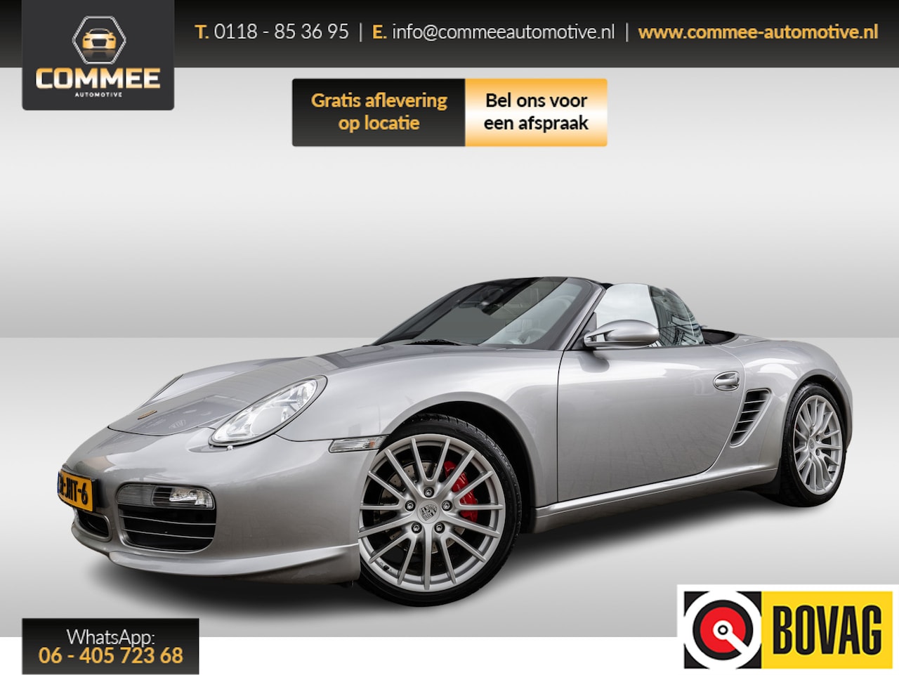 Porsche Boxster S - 3.4 RS 60 Spyder Tiptronic Limited Edition - AutoWereld.nl