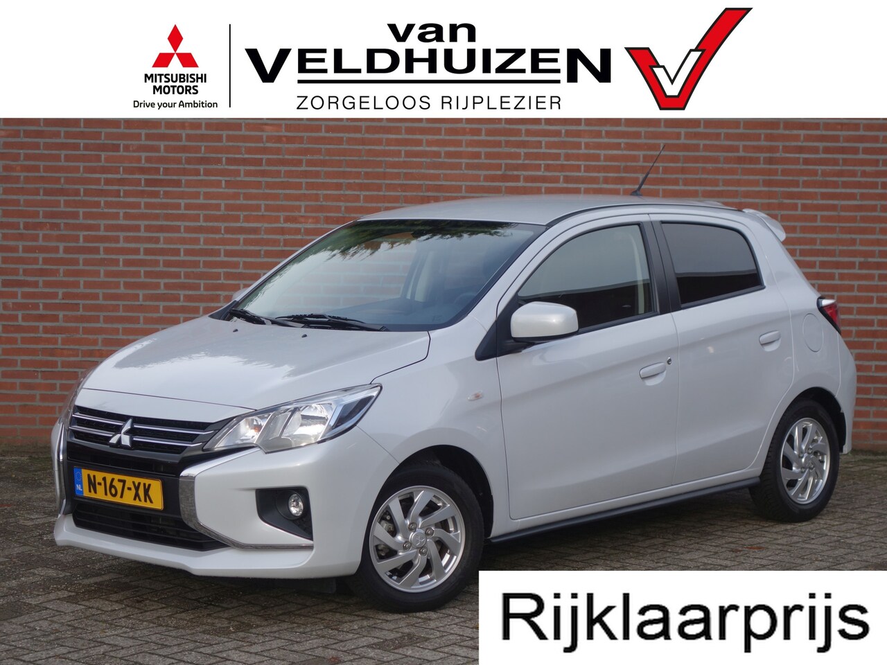 Mitsubishi Space Star - 1.2 Intense | White Diamond lak - AutoWereld.nl